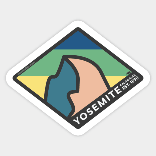 Yosemite Natiational Parkark badge Sticker